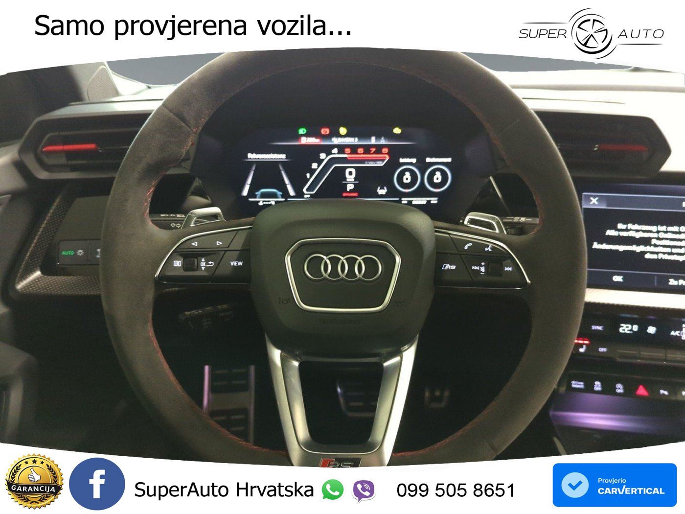 Audi RS3 Sedan 2.5 TFSI (400 KS) quattro S tronic LED+GR SJED+ACC