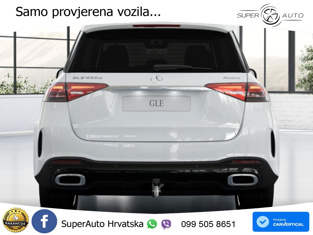 Mercedes GLE 450d (367 KS) EQ Boost 4MATIC 9G-TRONIC AMG LED+GR SJED+ACC