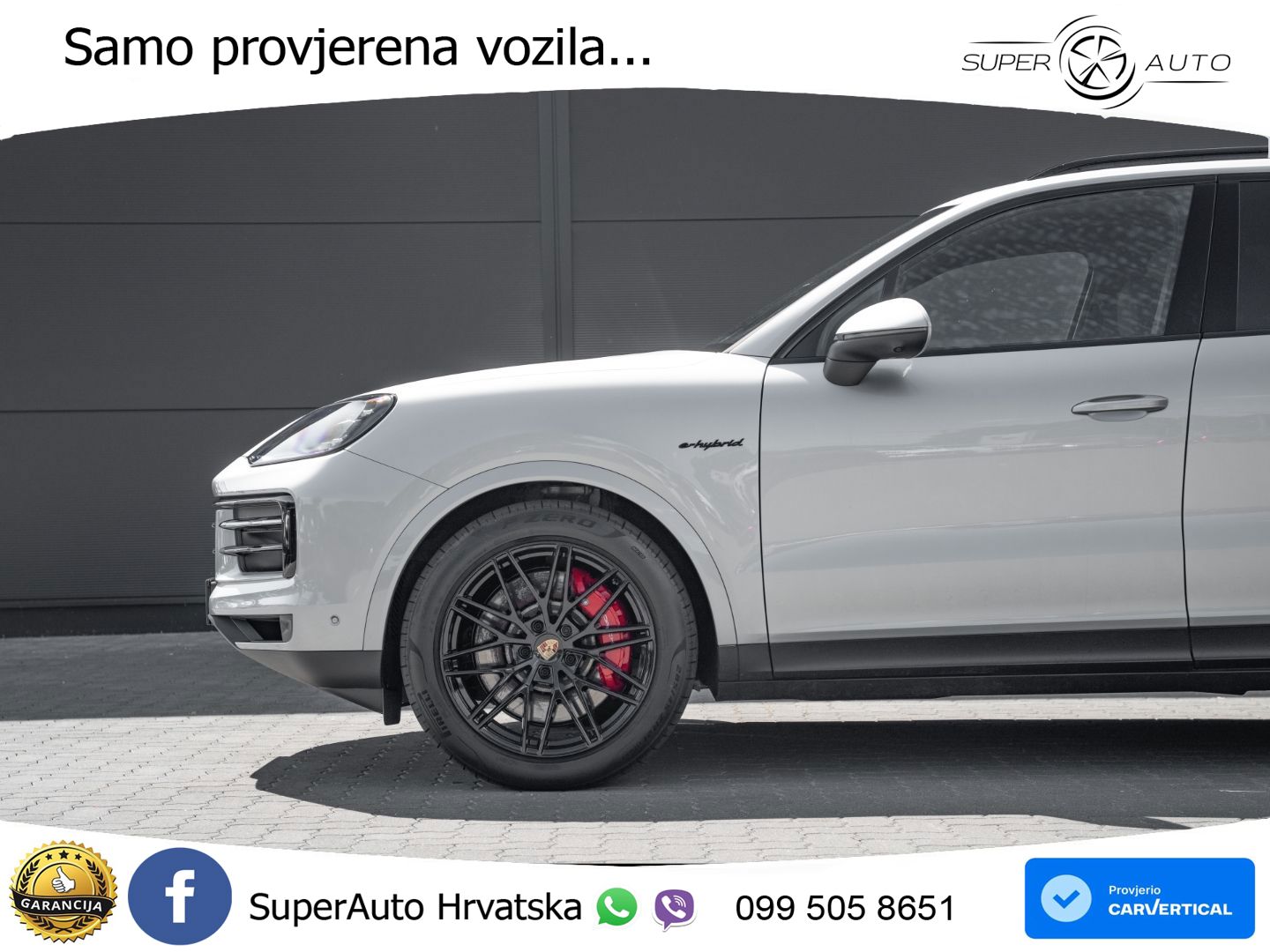 Porsche Cayenne S 3.0 V6 (519 KS) E-Hybrid Tiptronic S