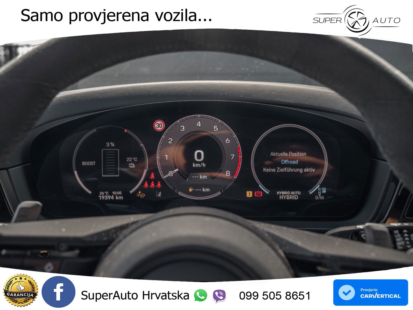 Porsche Cayenne S 3.0 V6 (519 KS) E-Hybrid Tiptronic S