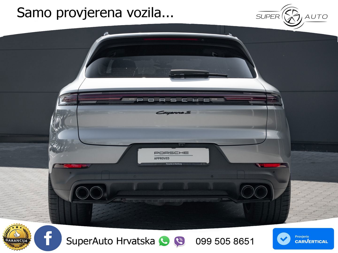 Porsche Cayenne S 3.0 V6 (519 KS) E-Hybrid Tiptronic S