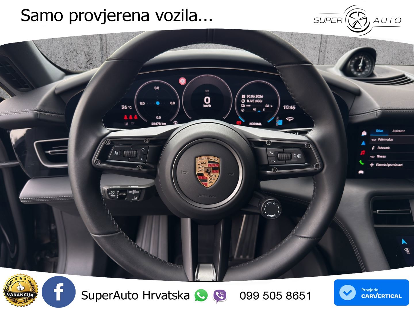 Porsche Taycan 4 105 kWh (435 KS)