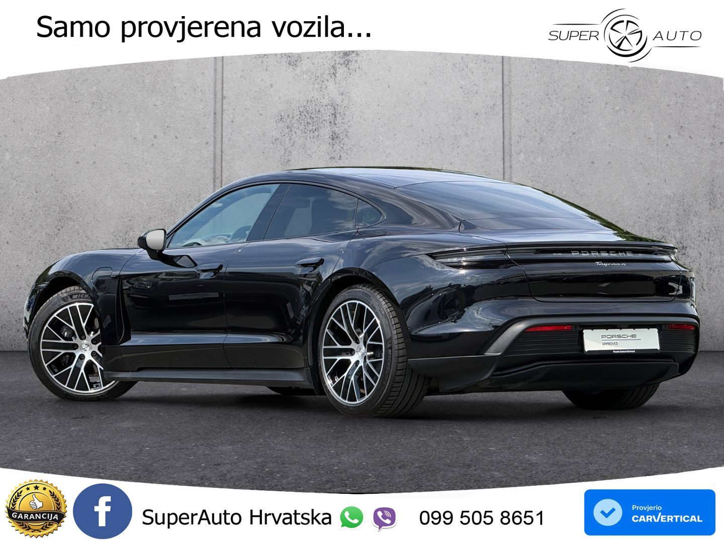 Porsche Taycan 4 105 kWh (435 KS)