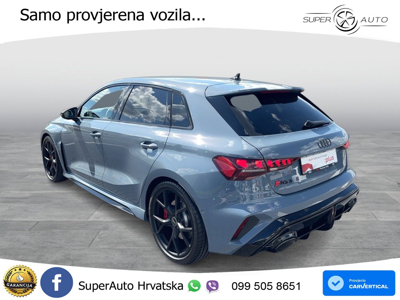 Audi RS3 Sportback 2.5 TFSI (400 KS) quattro S tronic
