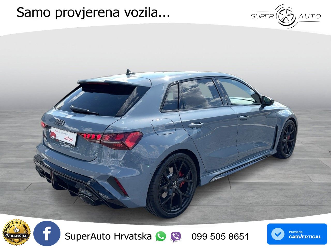 Audi RS3 Sportback 2.5 TFSI (400 KS) quattro S tronic