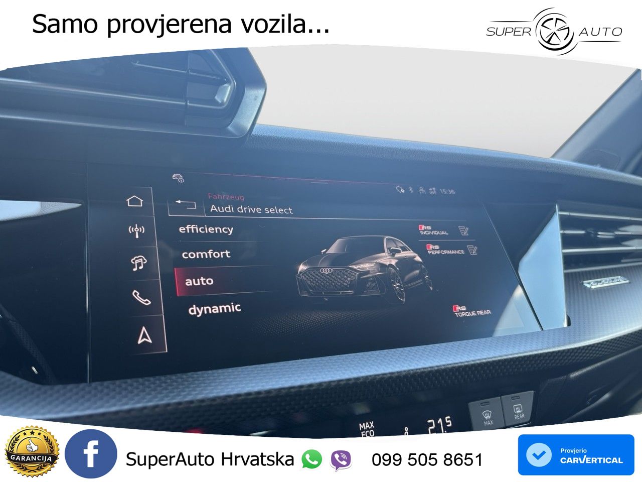 Audi RS3 Sportback 2.5 TFSI (400 KS) quattro S tronic