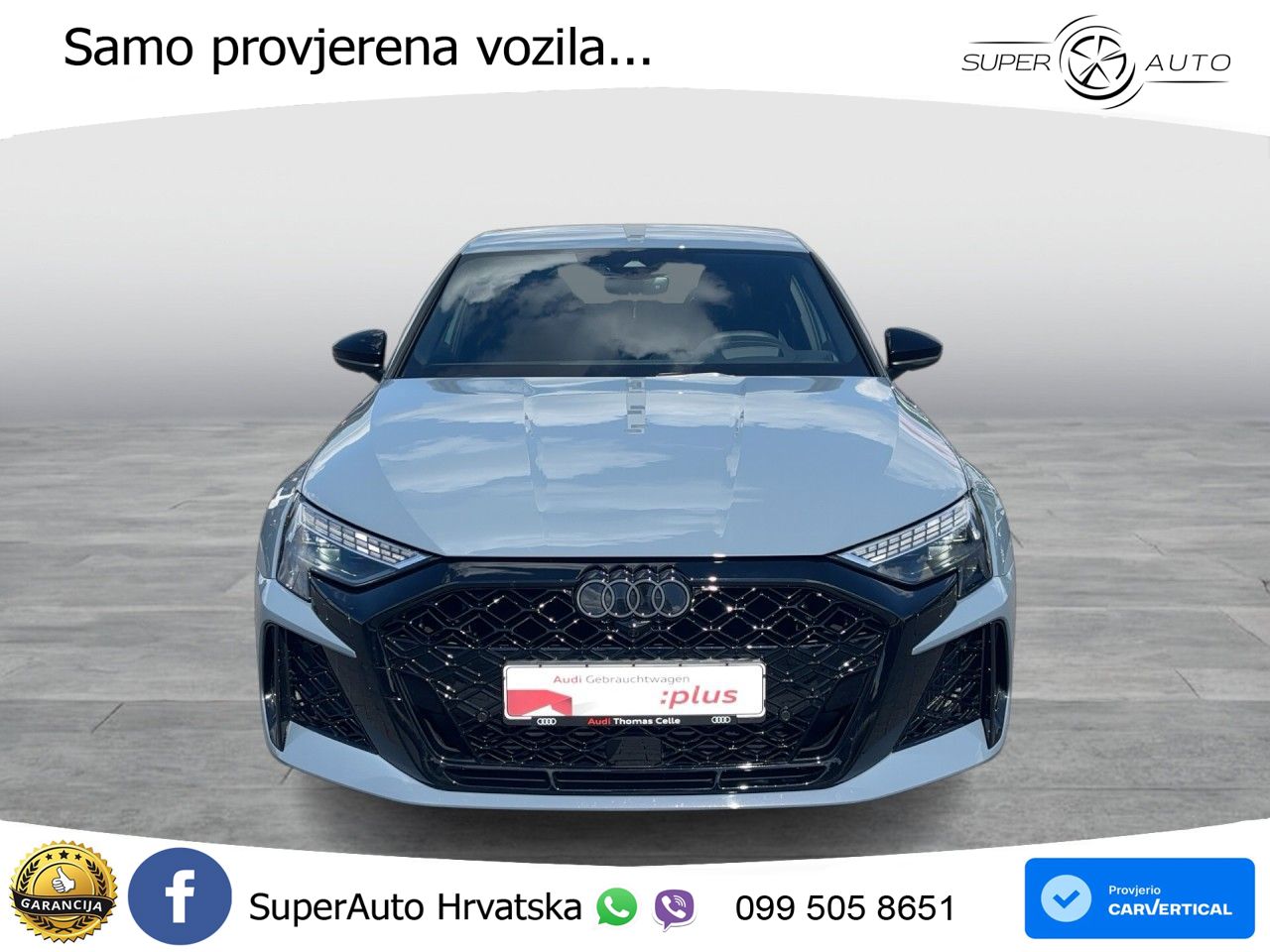 Audi RS3 Sportback 2.5 TFSI (400 KS) quattro S tronic