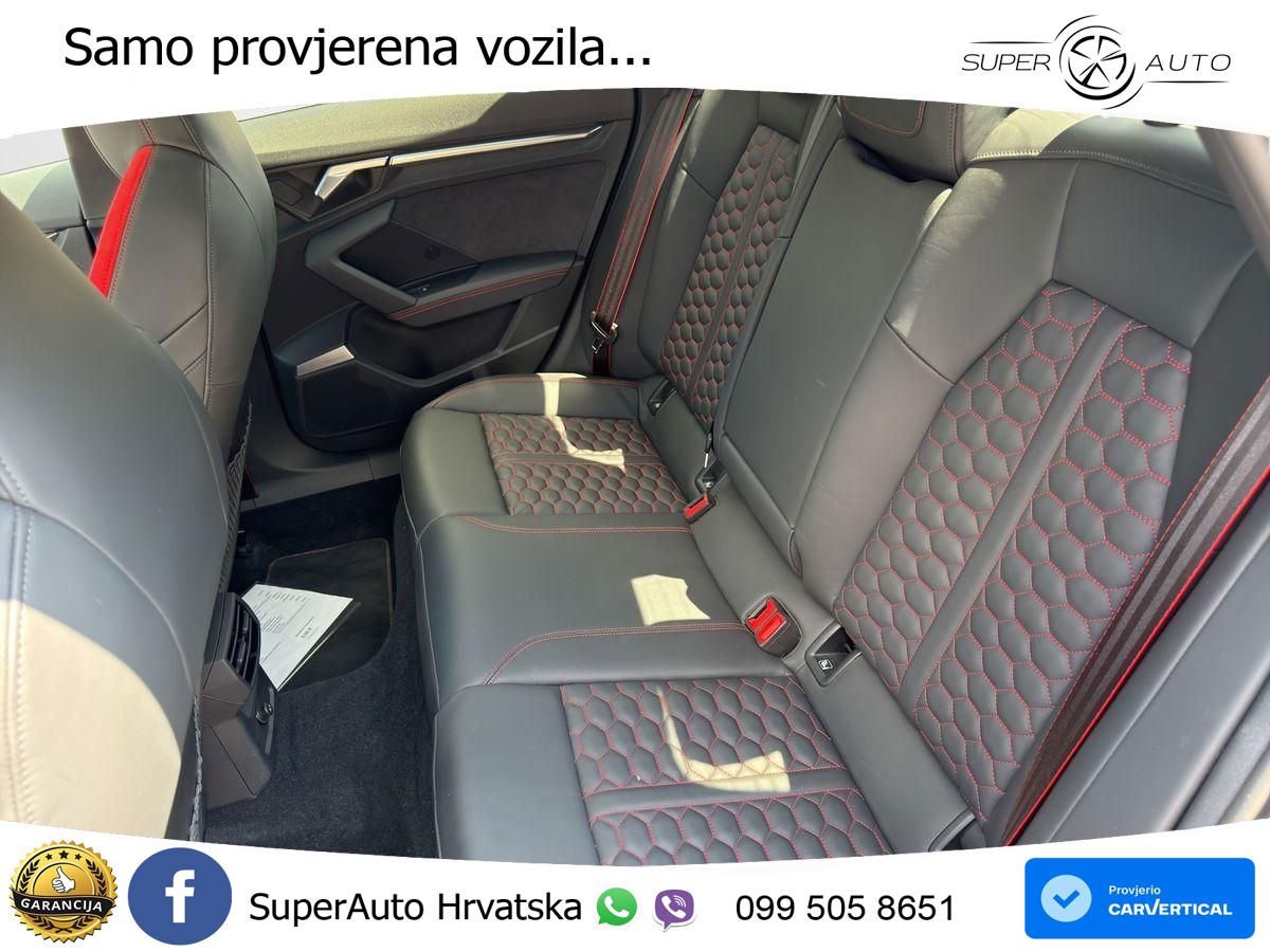 Audi RS3 Sportback 2.5 TFSI (400 KS) quattro S tronic LED+GR SJED+ACC