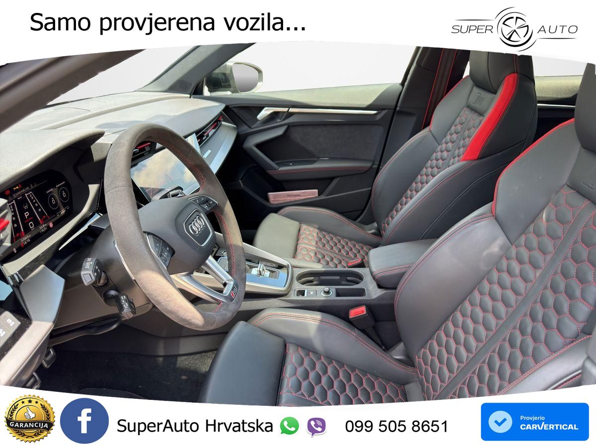 Audi RS3 Sportback 2.5 TFSI (400 KS) quattro S tronic LED+GR SJED+ACC
