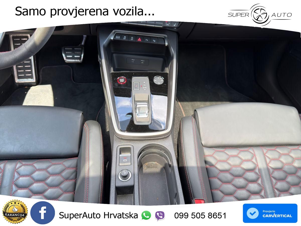Audi RS3 Sportback 2.5 TFSI (400 KS) quattro S tronic LED+GR SJED+ACC