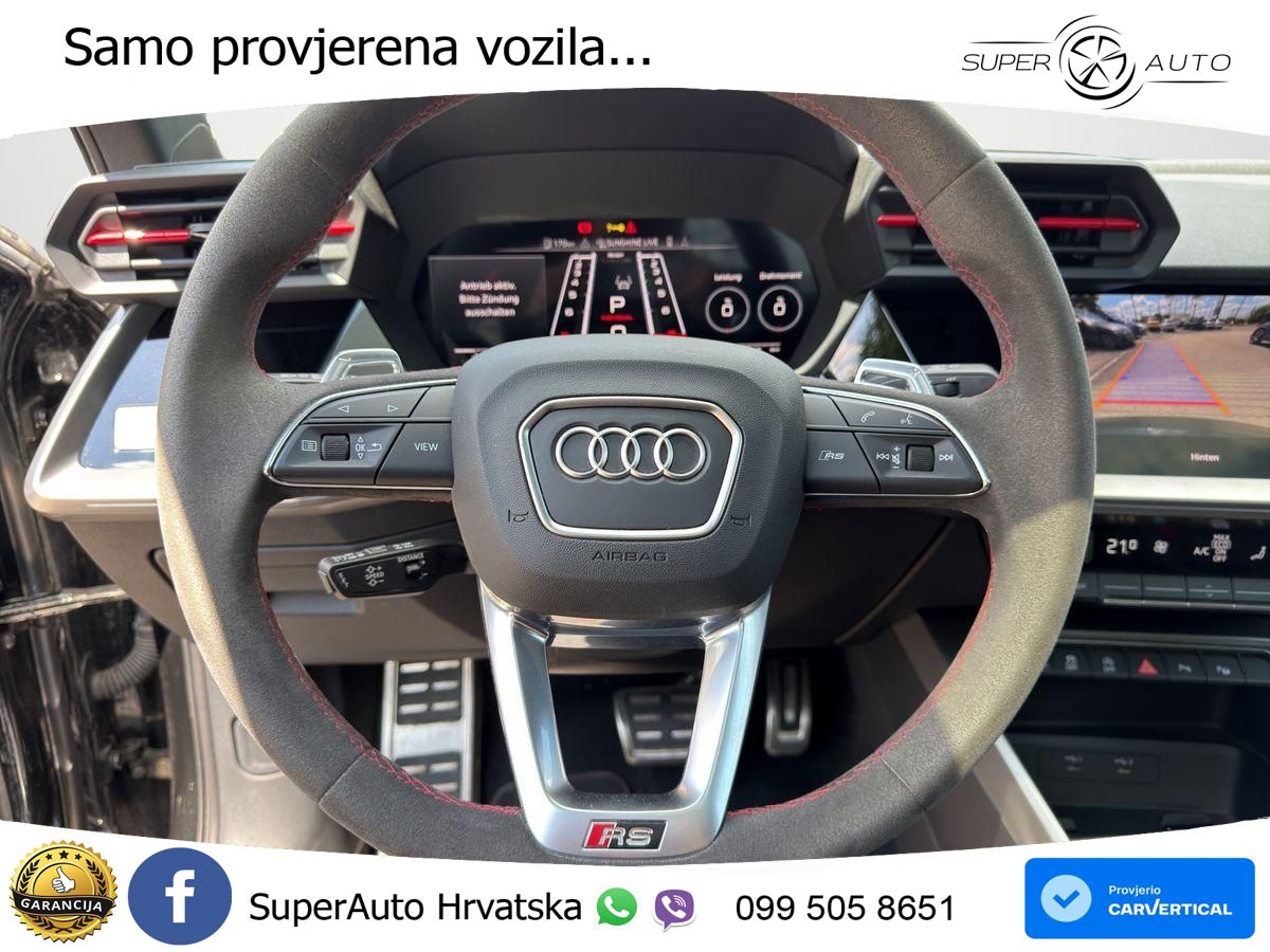 Audi RS3 Sportback 2.5 TFSI (400 KS) quattro S tronic LED+GR SJED+ACC