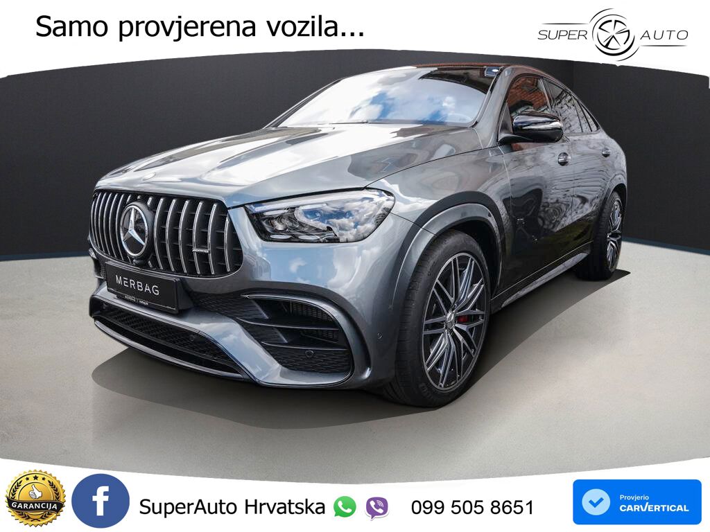 Mercedes AMG GLE Coupe 63 S V8 (612 KS) EQ Boost 4MATIC+ AMG SPEEDSHIFT TCT 9G LED+GR SJED+ACC