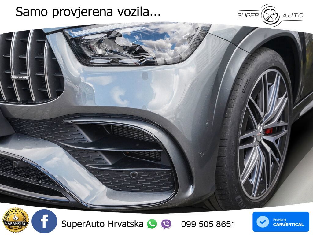 Mercedes AMG GLE Coupe 63 S V8 (612 KS) EQ Boost 4MATIC+ AMG SPEEDSHIFT TCT 9G LED+GR SJED+ACC