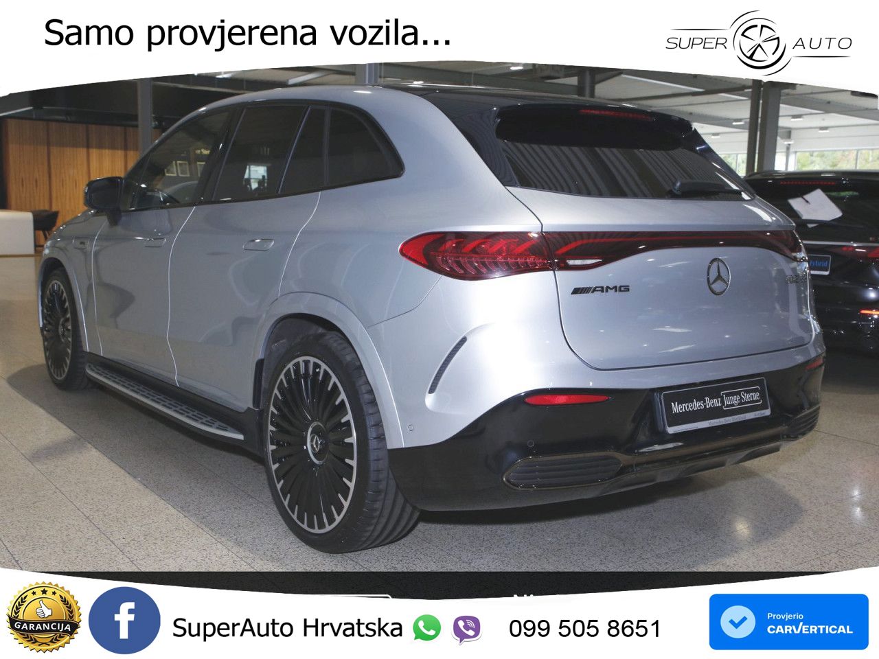 Mercedes EQE SUV AMG 53 100 kWh (626 KS) 4MATIC+ LED+GR SJED+ACC