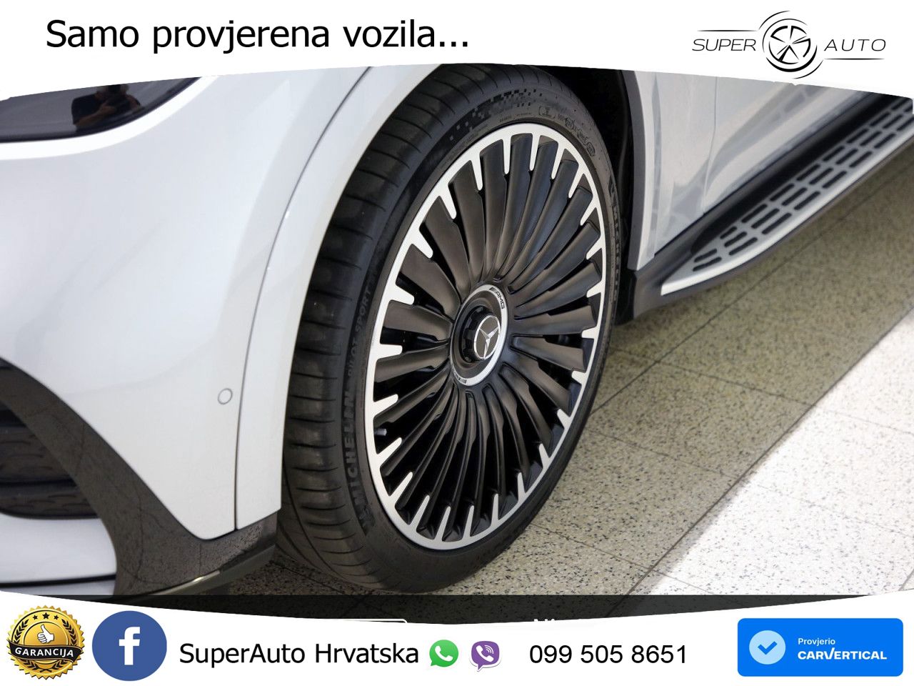 Mercedes EQE SUV AMG 53 100 kWh (626 KS) 4MATIC+ LED+GR SJED+ACC