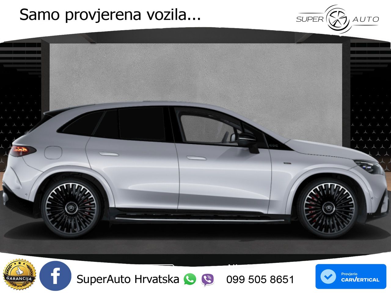 Mercedes EQE SUV AMG 53 100 kWh (626 KS) 4MATIC+ LED+GR SJED+ACC