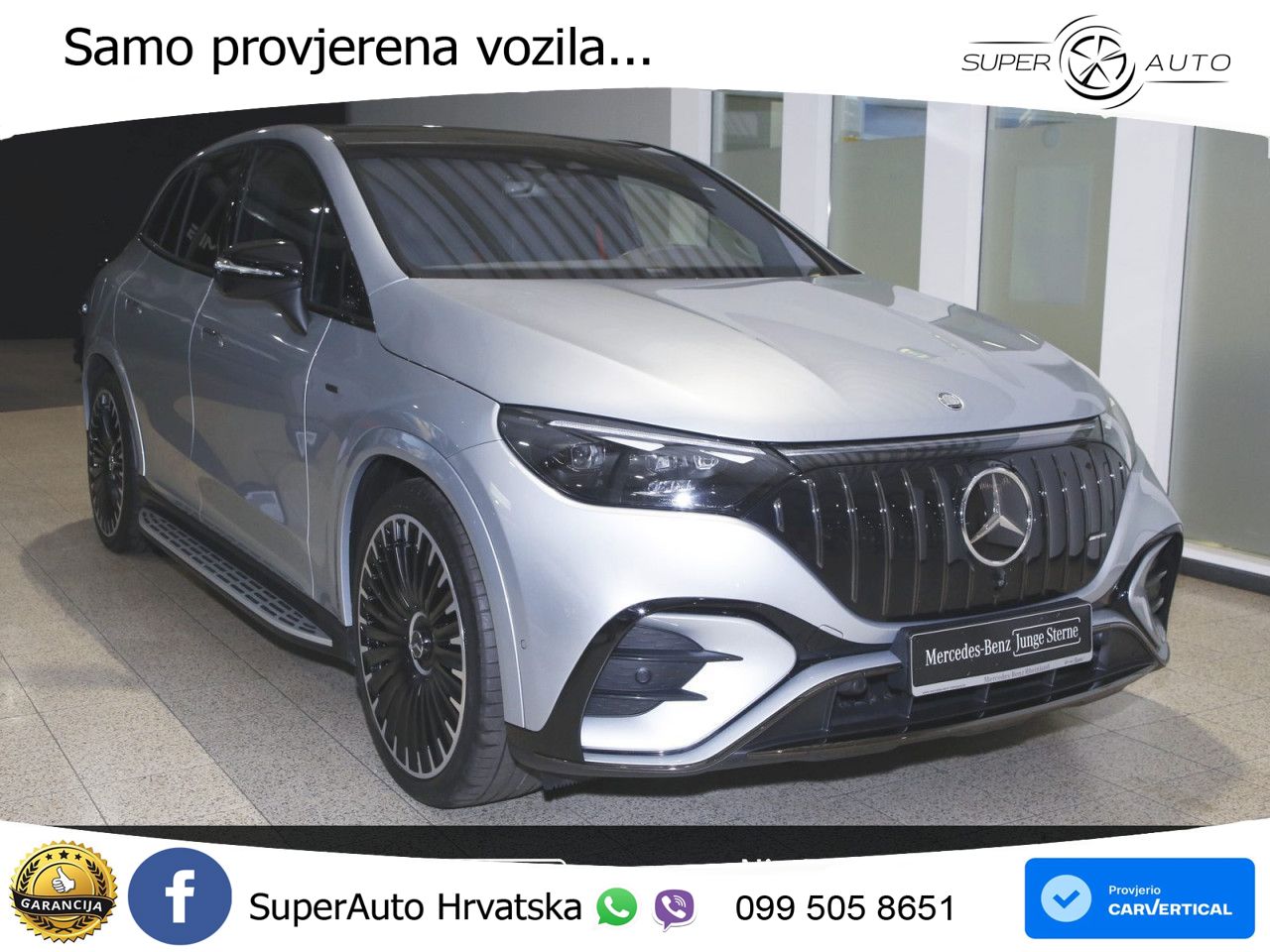 Mercedes EQE SUV AMG 53 100 kWh (626 KS) 4MATIC+ LED+GR SJED+ACC