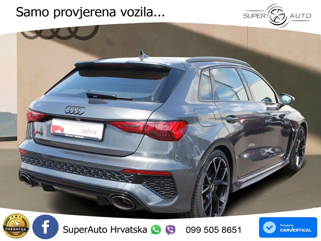 Audi RS3 Sportback 2.5 TFSI (400 KS) quattro S tronic