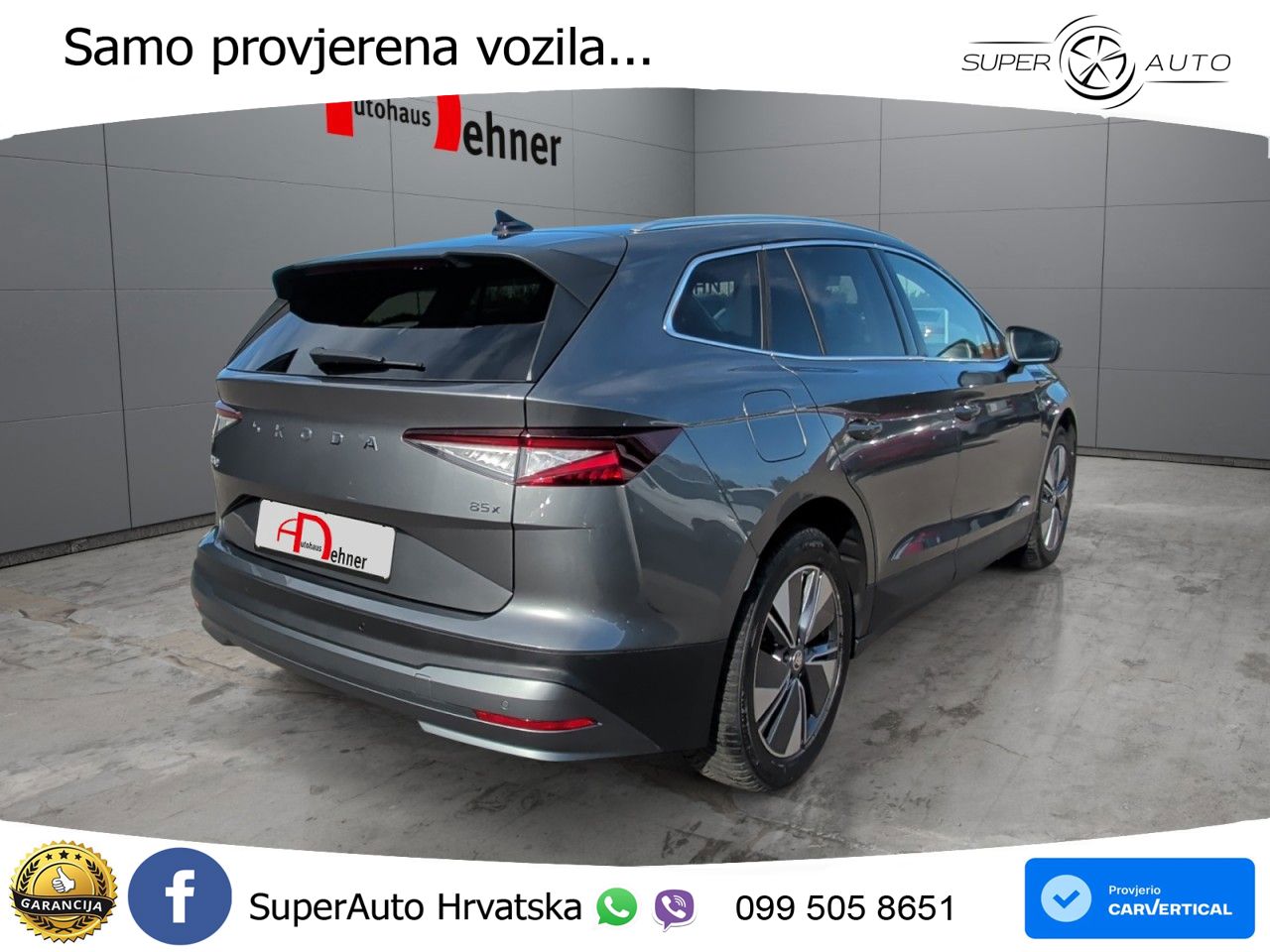 Škoda Enyaq iV 85x 82 kWh (286 KS) AWD