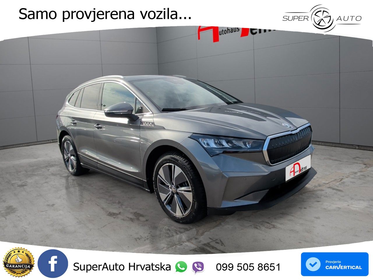 Škoda Enyaq iV 85x 82 kWh (286 KS) AWD
