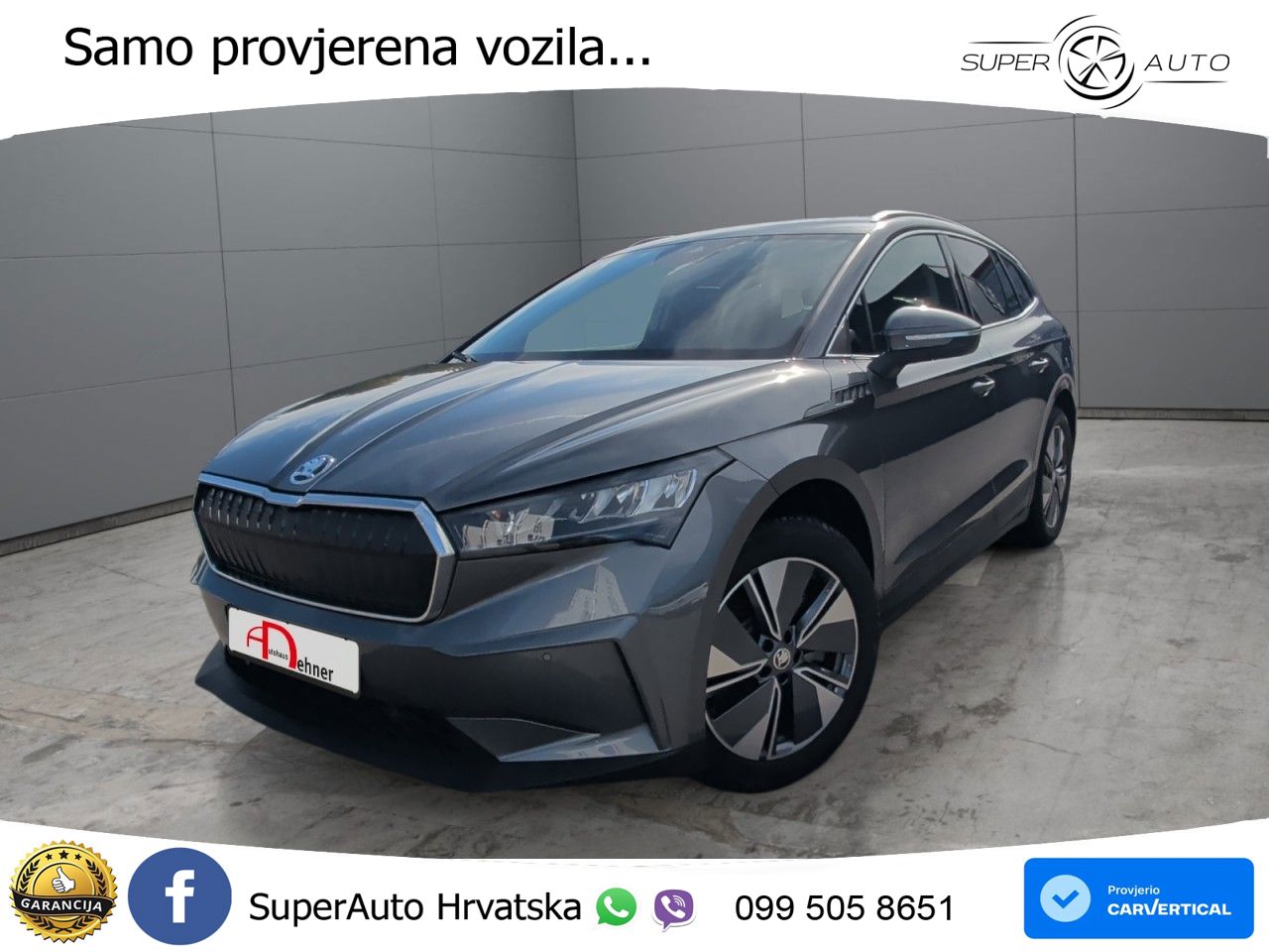 Škoda Enyaq iV 85x 82 kWh (286 KS) AWD