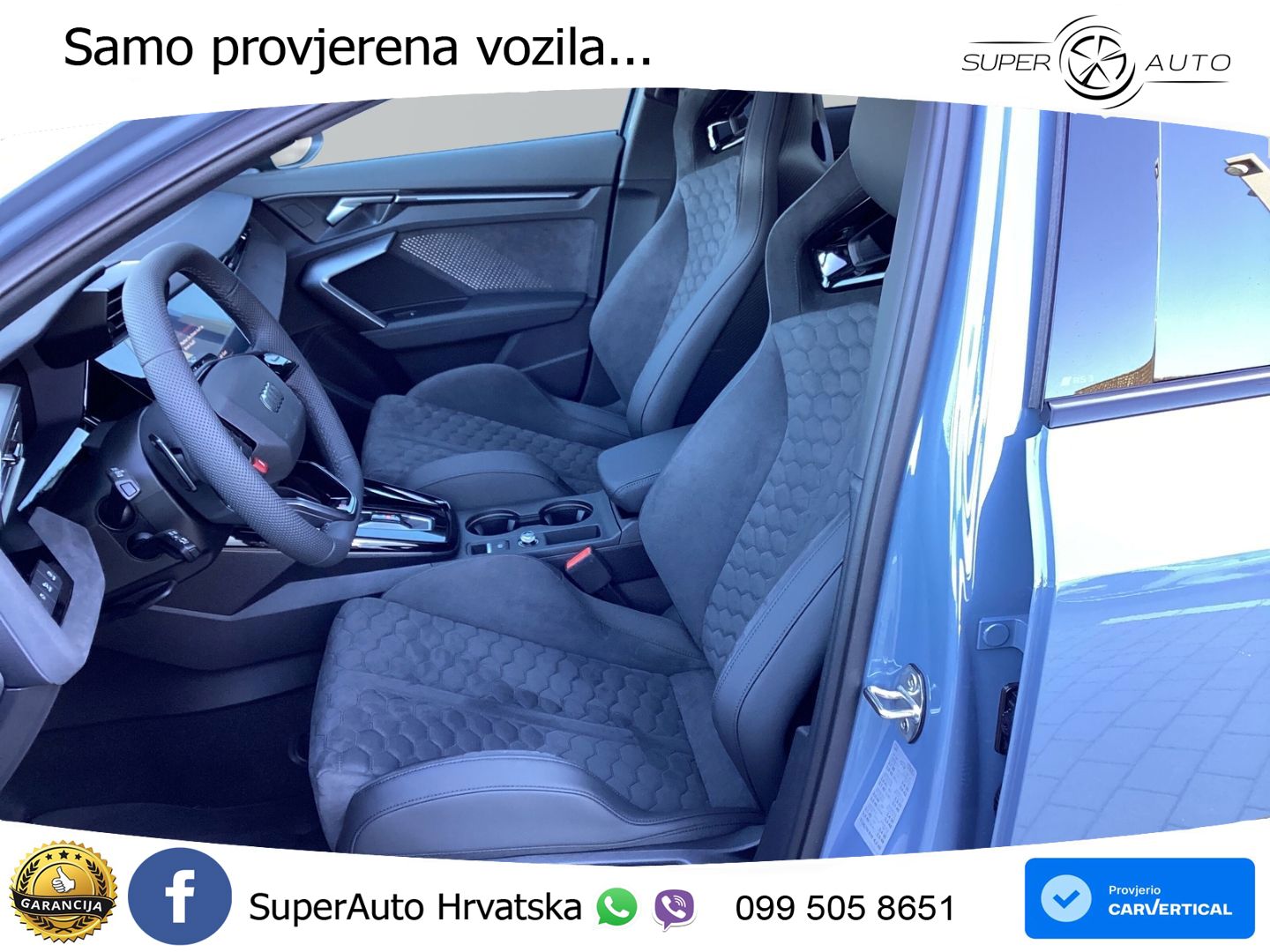Audi RS3 Sedan 2.5 TFSI (400 KS) quattro S tronic LED+GR SJED+ACC