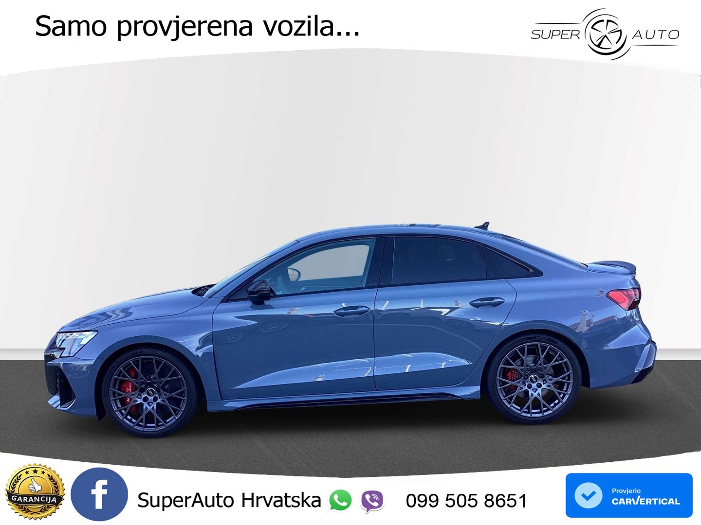 Audi RS3 Sedan 2.5 TFSI (400 KS) quattro S tronic LED+GR SJED+ACC