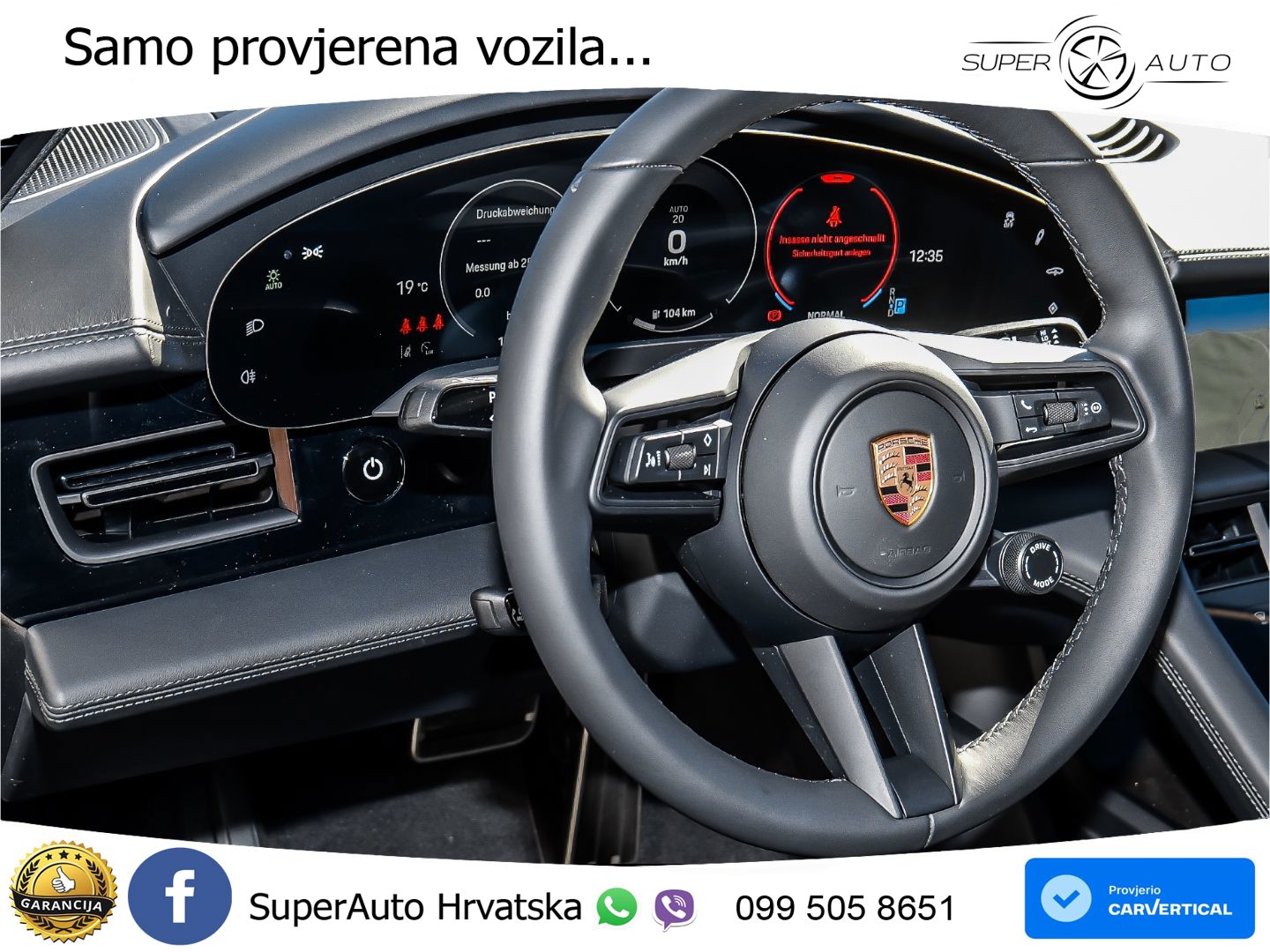 Porsche Taycan 4 105 kWh (435 KS)