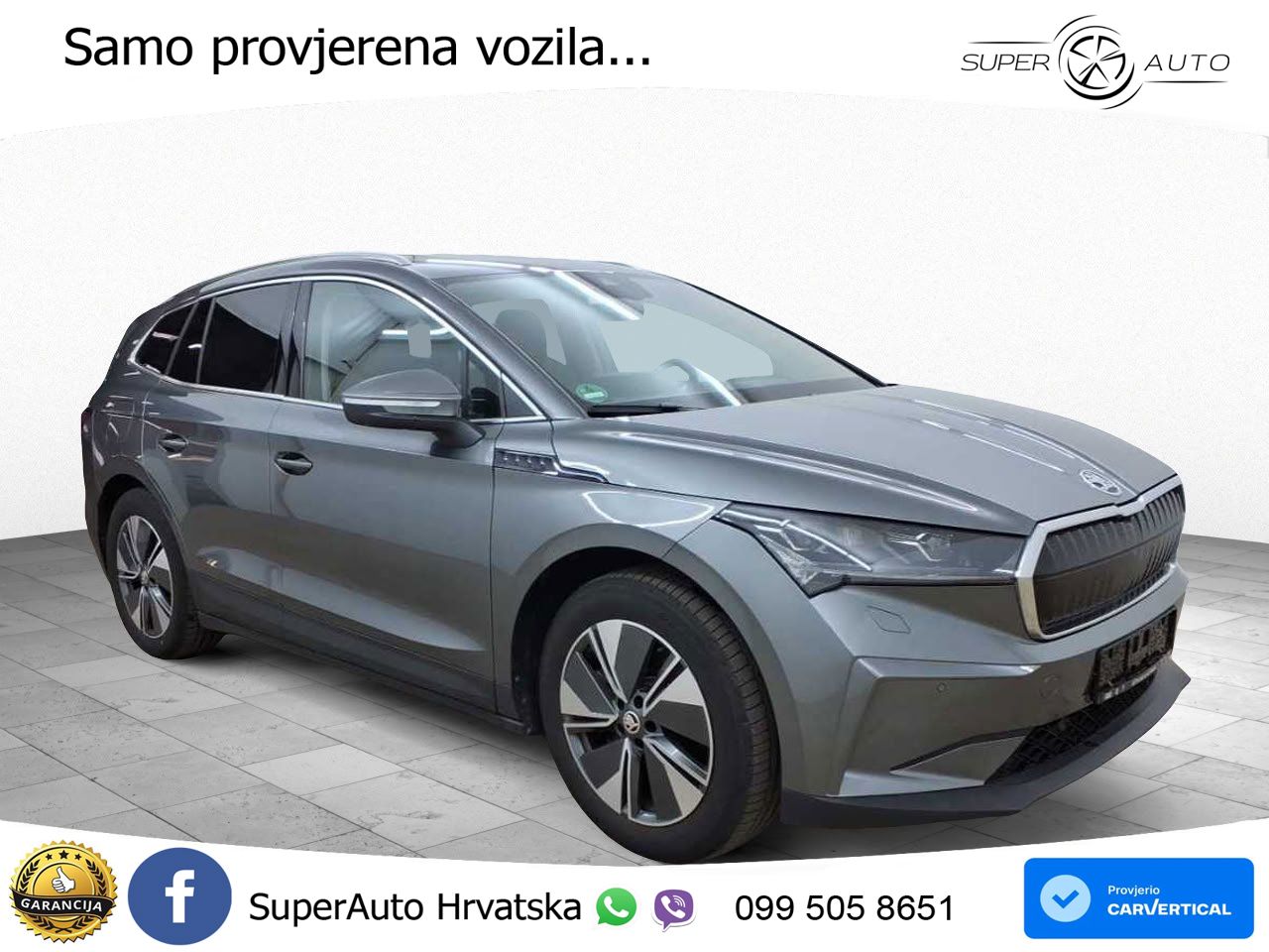 Škoda Enyaq iV 80 82 kWh (204 KS) Loft LED+GR SJED+ACC