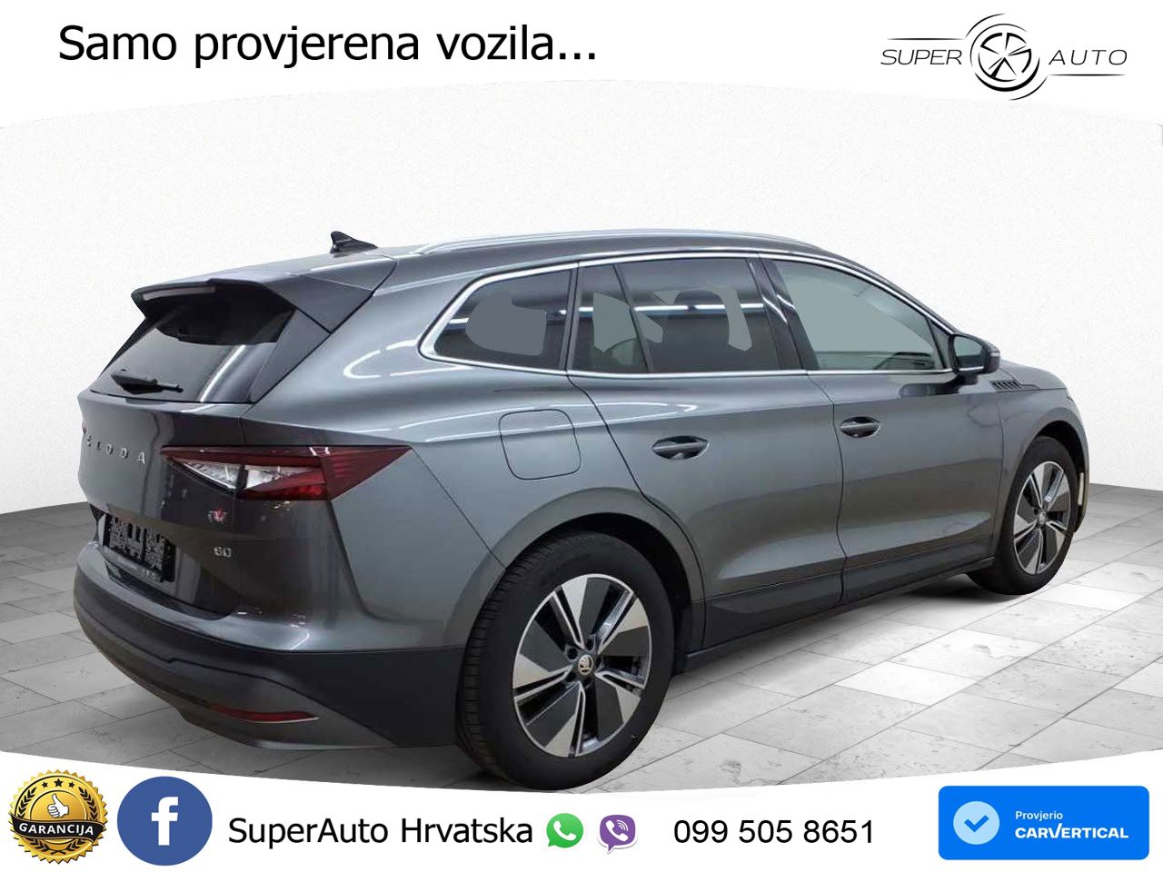 Škoda Enyaq iV 80 82 kWh (204 KS) Loft LED+GR SJED+ACC