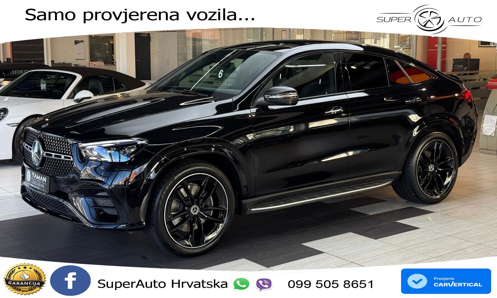 Mercedes GLE Coupe 300d (269 ks) EQ Boost 4MATIC 9G-TRONIC AMG