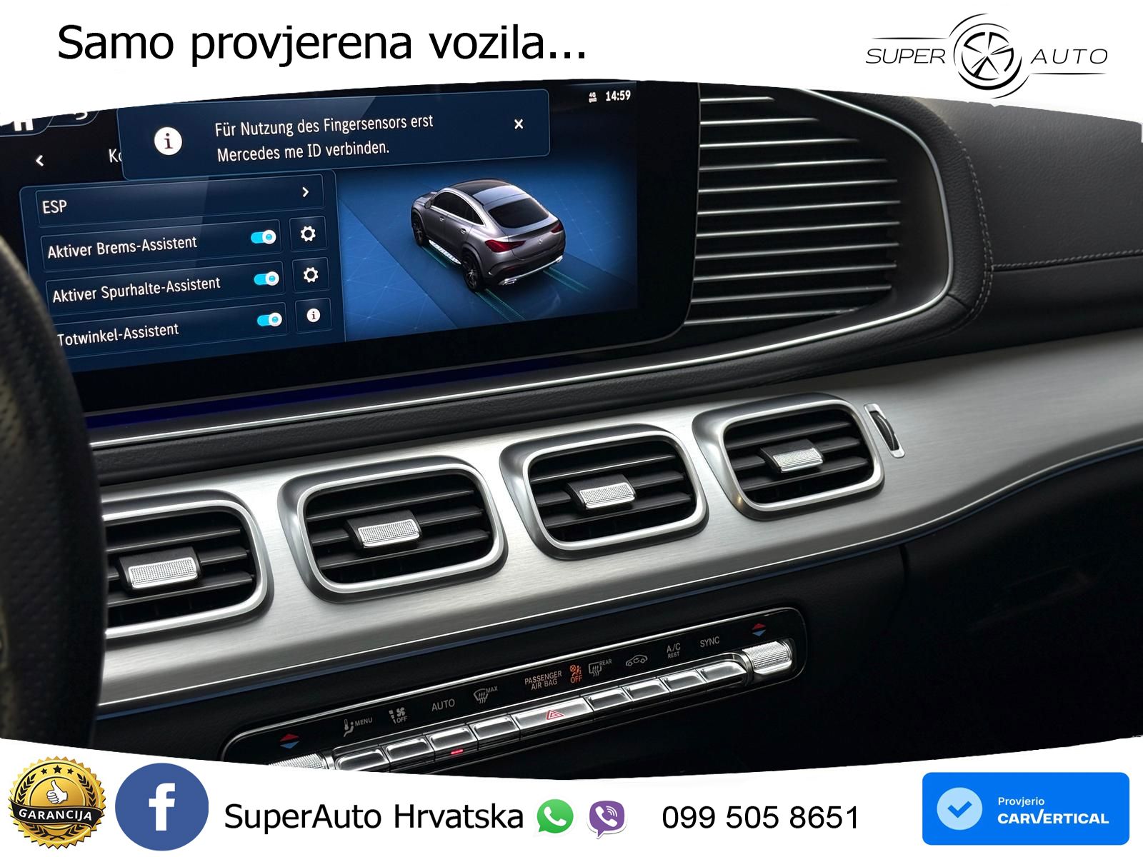 Mercedes GLE Coupe 300d (269 ks) EQ Boost 4MATIC 9G-TRONIC AMG