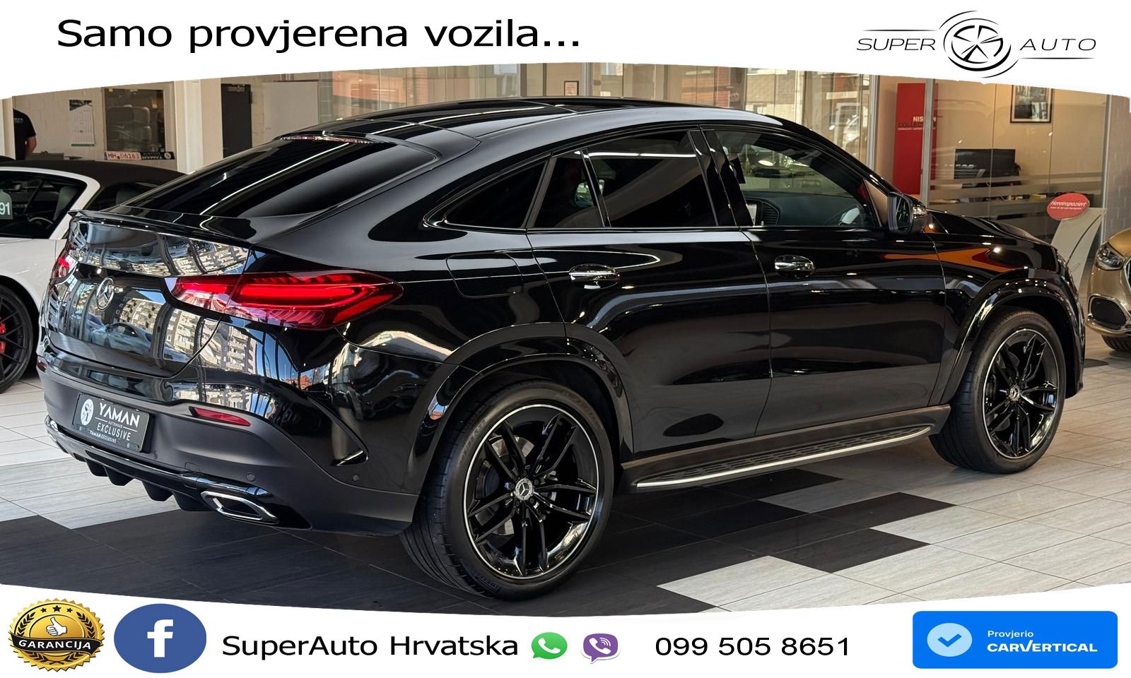 Mercedes GLE Coupe 300d (269 ks) EQ Boost 4MATIC 9G-TRONIC AMG