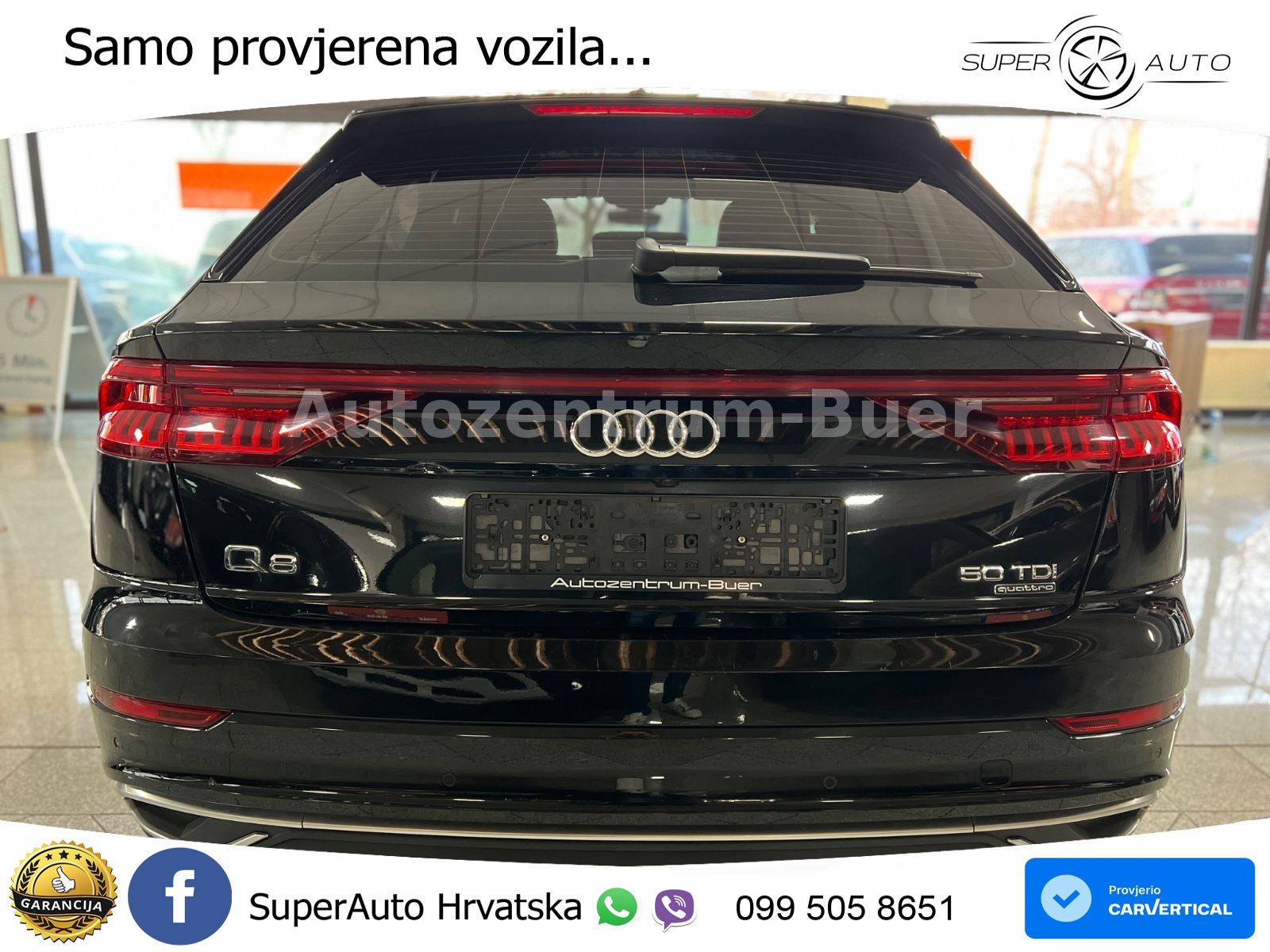 Audi Q8 50 TDI V6 (286 KS) quattro Tiptronic