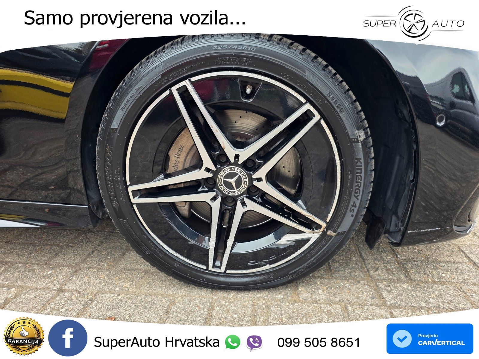 Mercedes-Benz C 200 AMG line LED+GR SJED+ACC