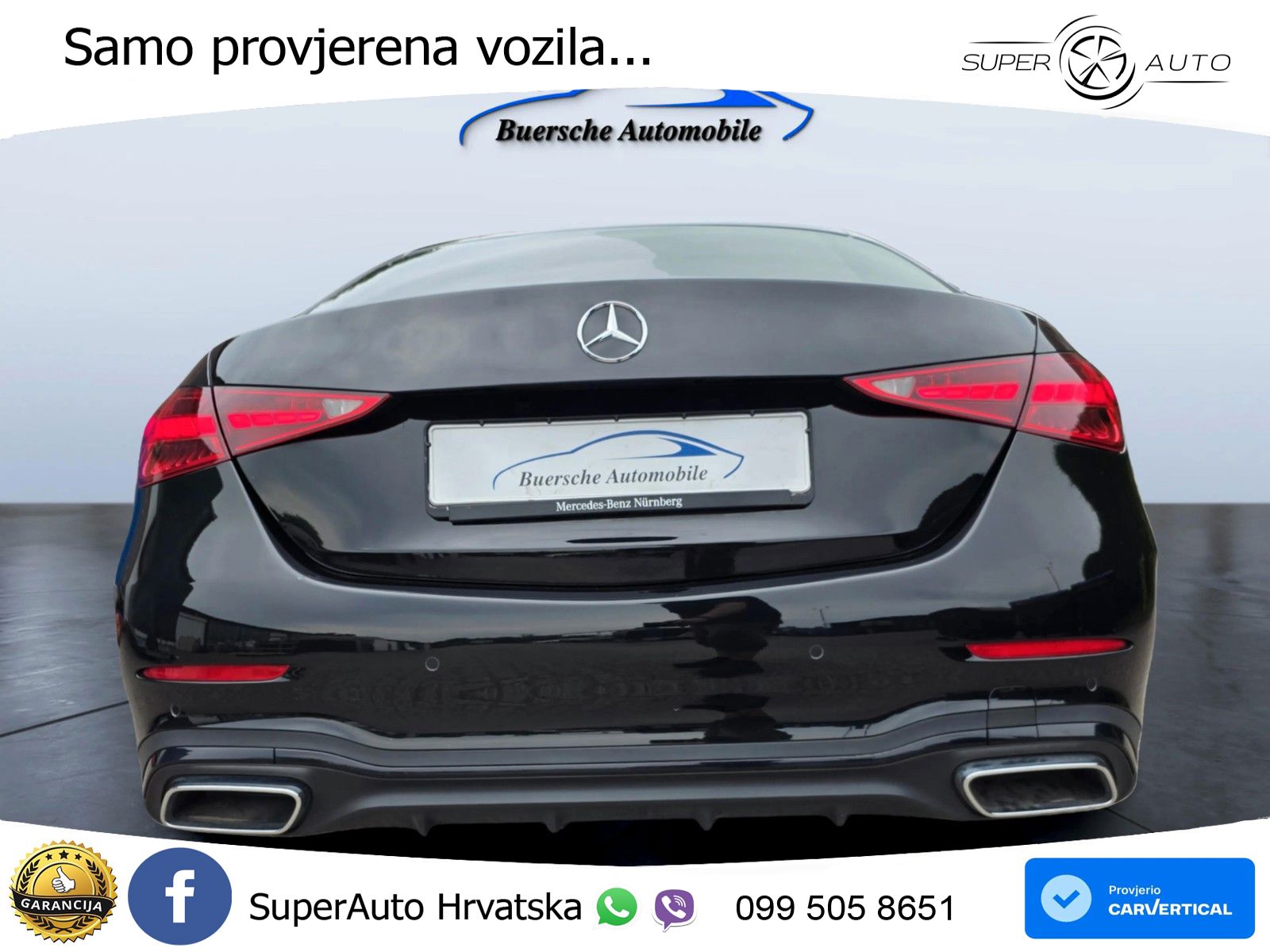 Mercedes-Benz C 200 AMG line LED+GR SJED+ACC