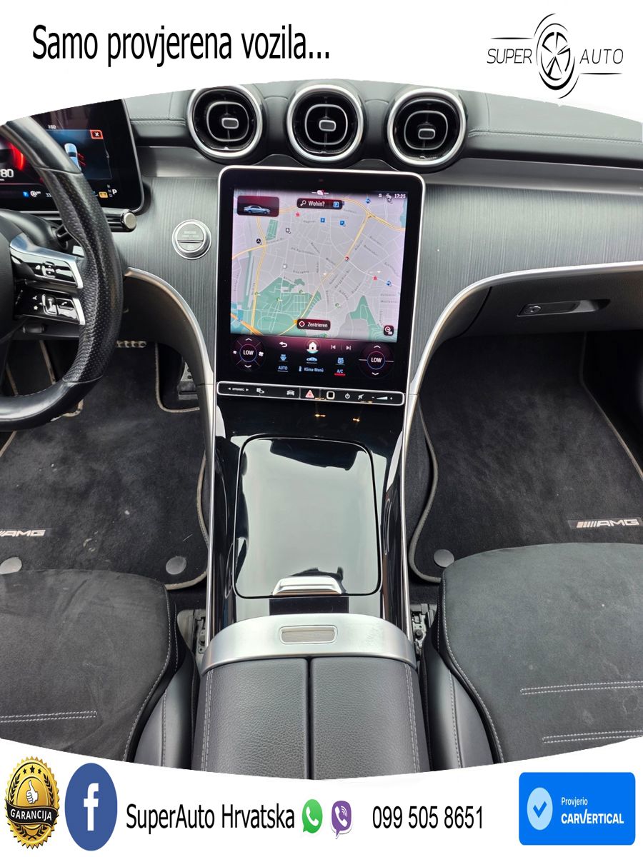 Mercedes-Benz C 200 AMG line LED+GR SJED+ACC