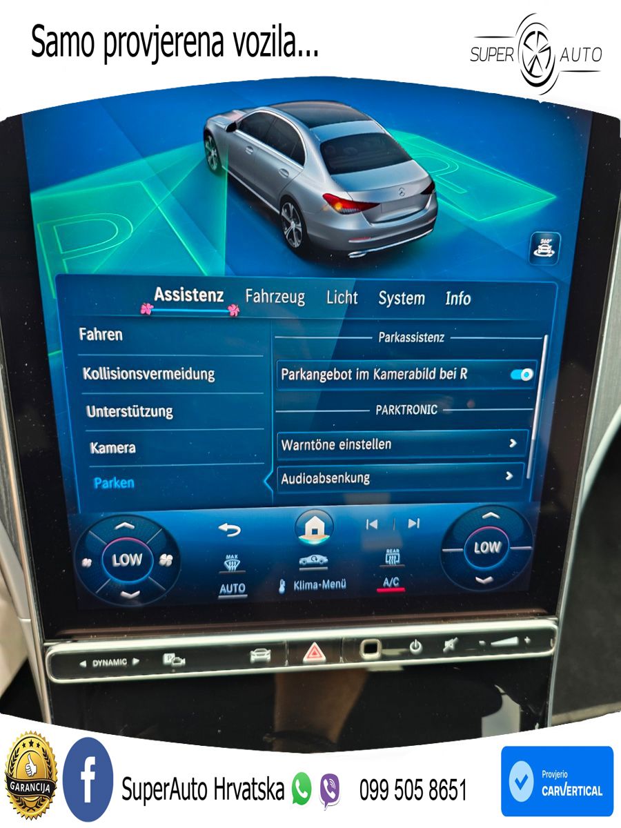 Mercedes-Benz C 200 AMG line LED+GR SJED+ACC