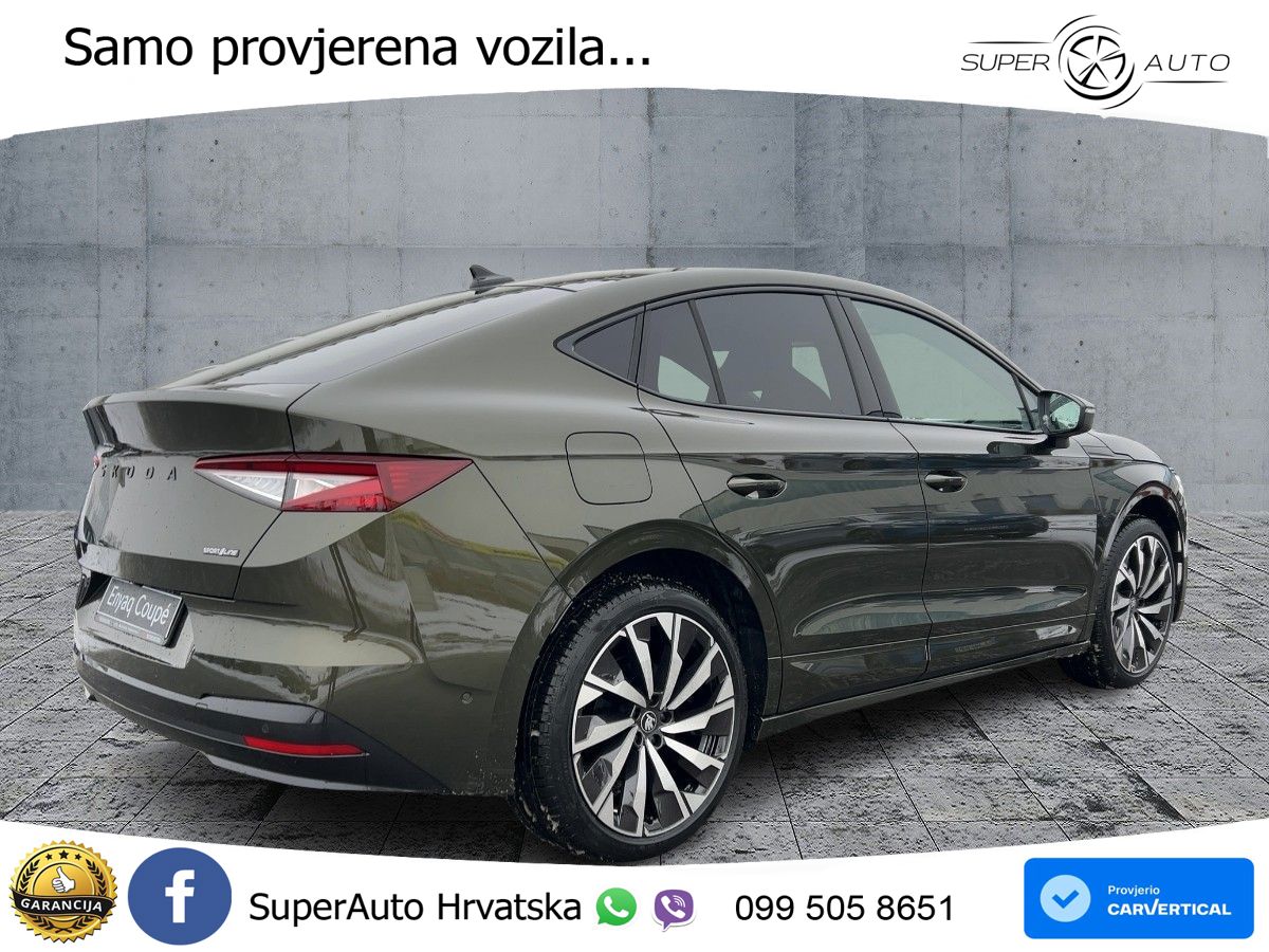 Škoda Enyaq Coupe iV 85 82 kWh (286 KS) SportLine LED+GR SJED+ACC