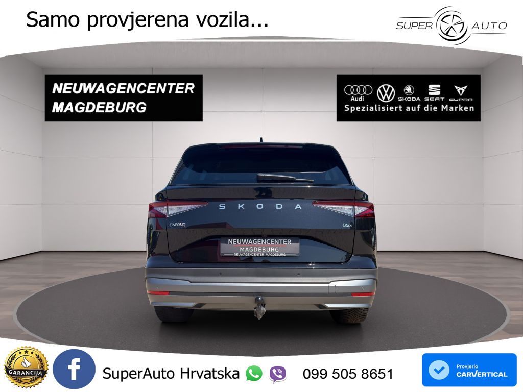 Škoda Enyaq 85x 82 kWh (286 KS) AWD LED+GR SJED+ACC