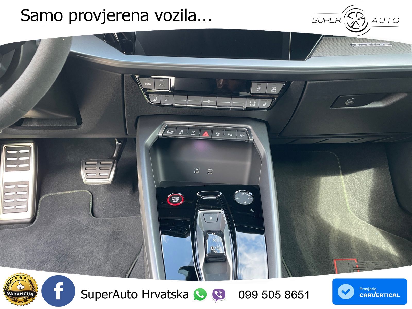 Audi RS3 Sedan 2.5 TFSI (400 KS) quattro S tronic LED+GR SJED+ACC