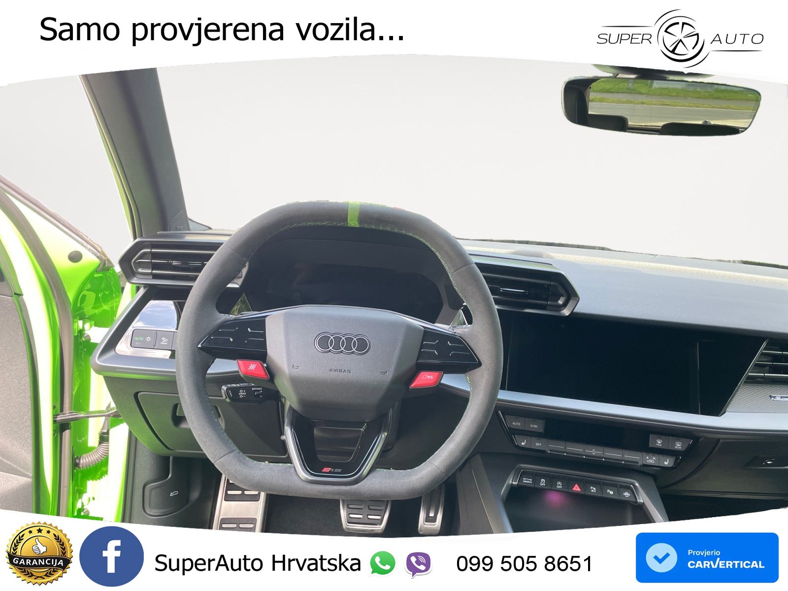 Audi RS3 Sedan 2.5 TFSI (400 KS) quattro S tronic LED+GR SJED+ACC