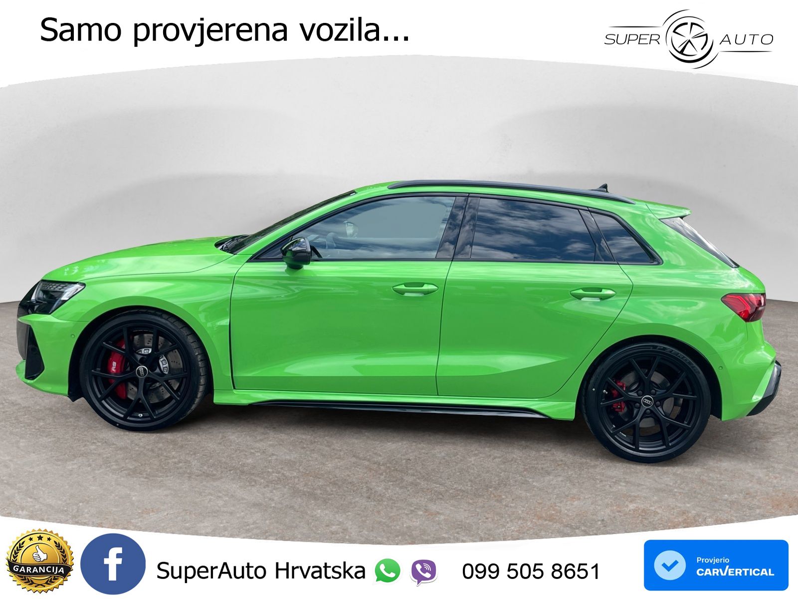 Audi RS3 Sedan 2.5 TFSI (400 KS) quattro S tronic LED+GR SJED+ACC