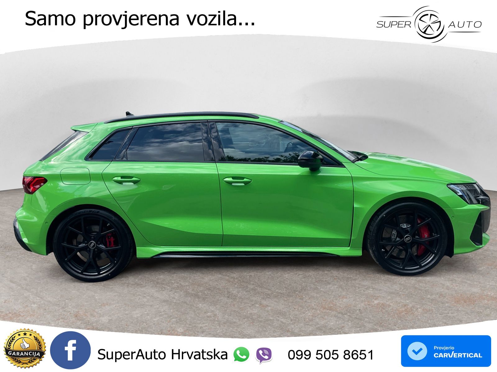 Audi RS3 Sedan 2.5 TFSI (400 KS) quattro S tronic LED+GR SJED+ACC