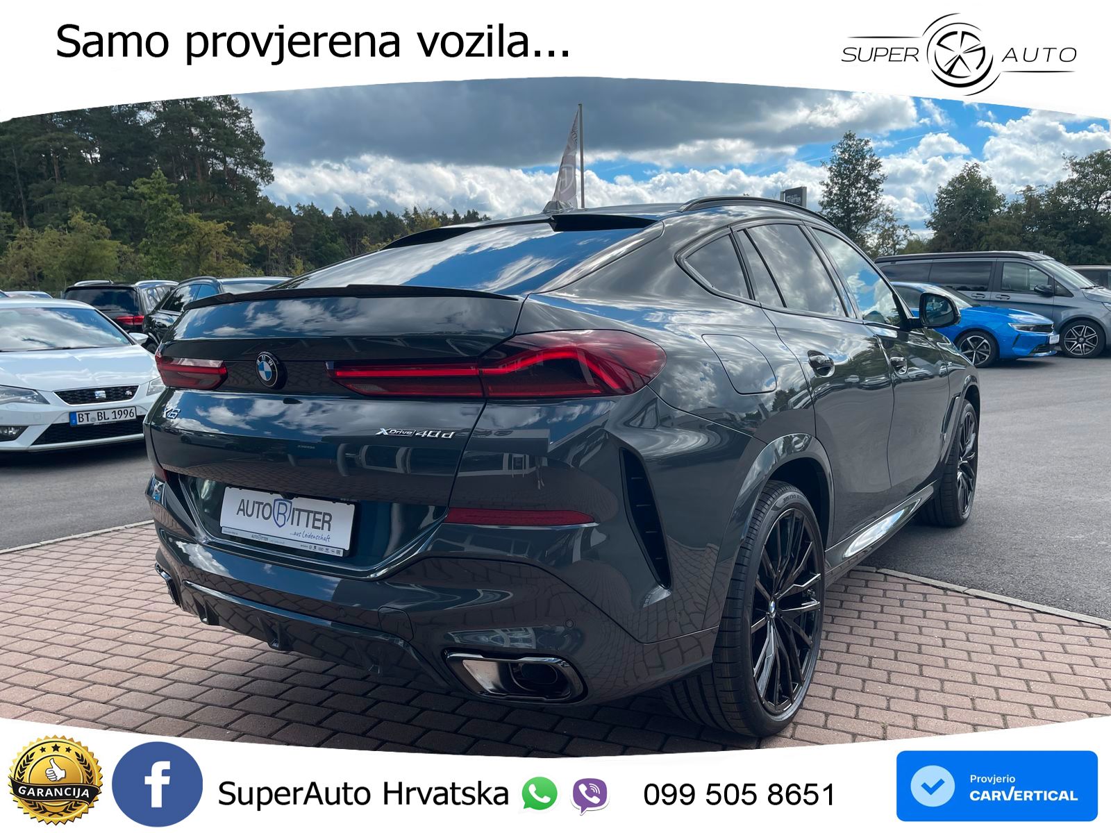 BMW X6 40d (352 KS) xDrive Steptronic M Sport LED+GR SJED+ACC