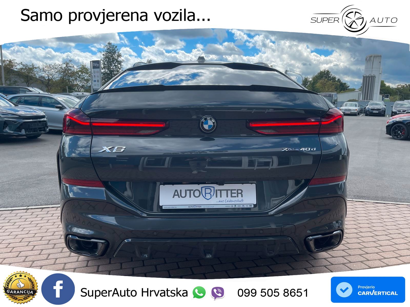BMW X6 40d (352 KS) xDrive Steptronic M Sport LED+GR SJED+ACC