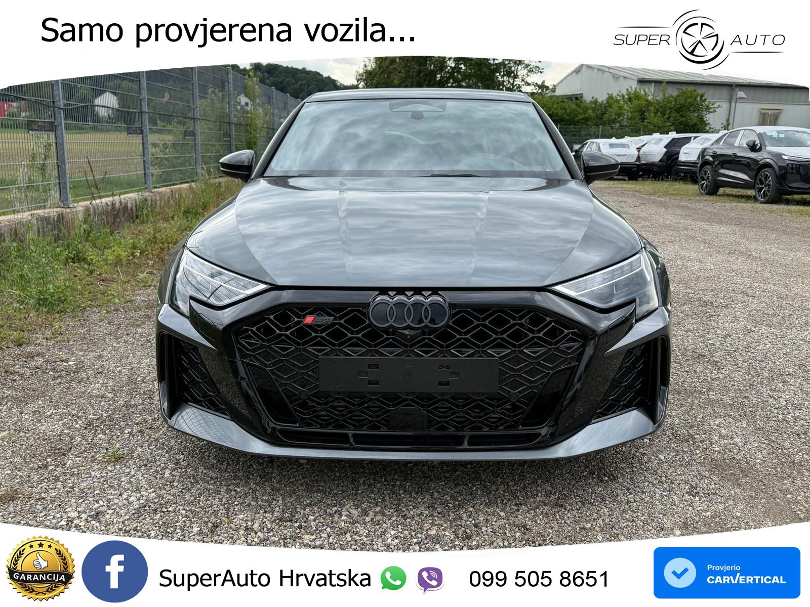 Audi RS3 Sportback 2.5 TFSI (400 KS) quattro S tronic LED+GR SJED+ACC