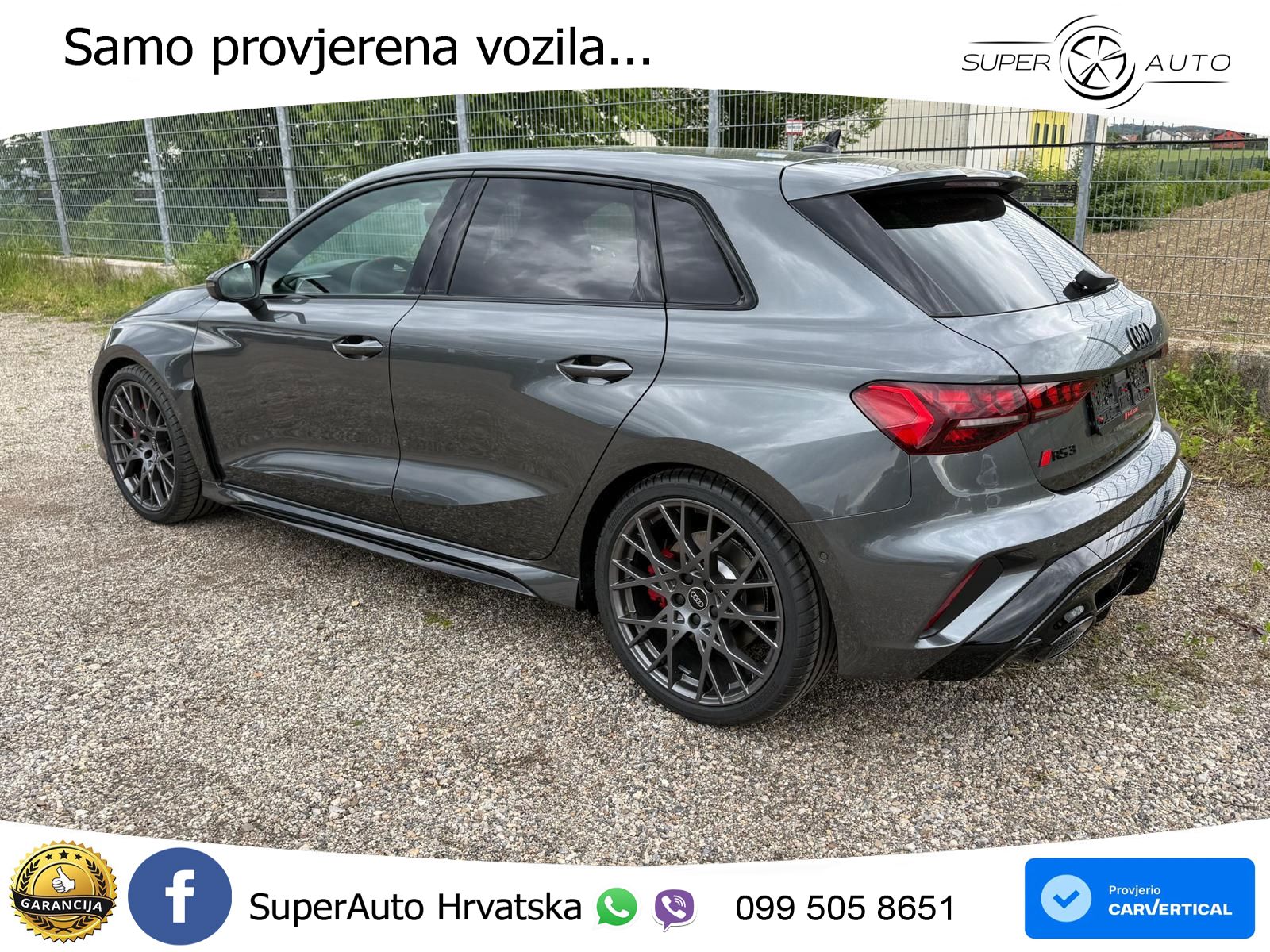 Audi RS3 Sportback 2.5 TFSI (400 KS) quattro S tronic LED+GR SJED+ACC