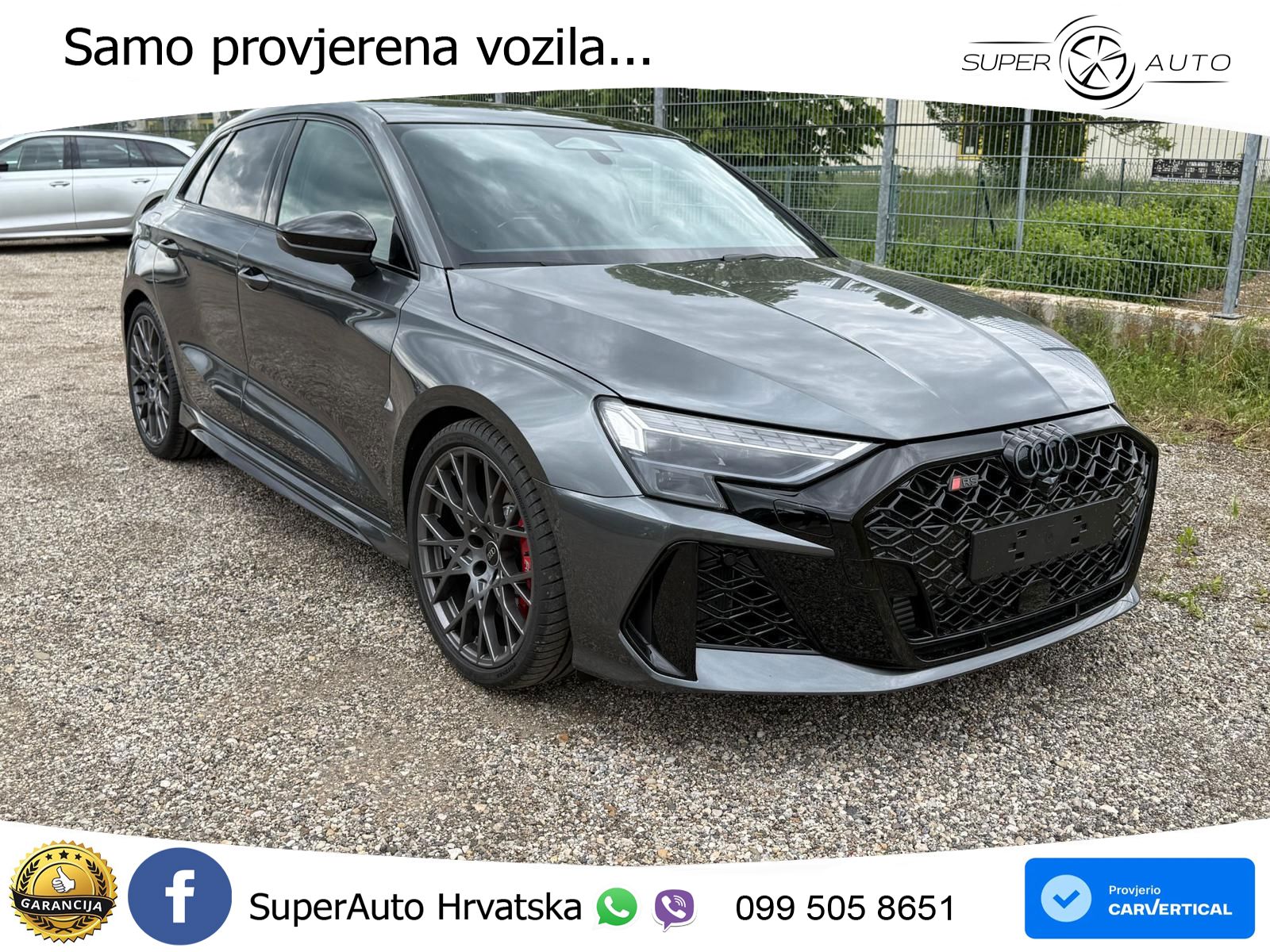 Audi RS3 Sportback 2.5 TFSI (400 KS) quattro S tronic LED+GR SJED+ACC