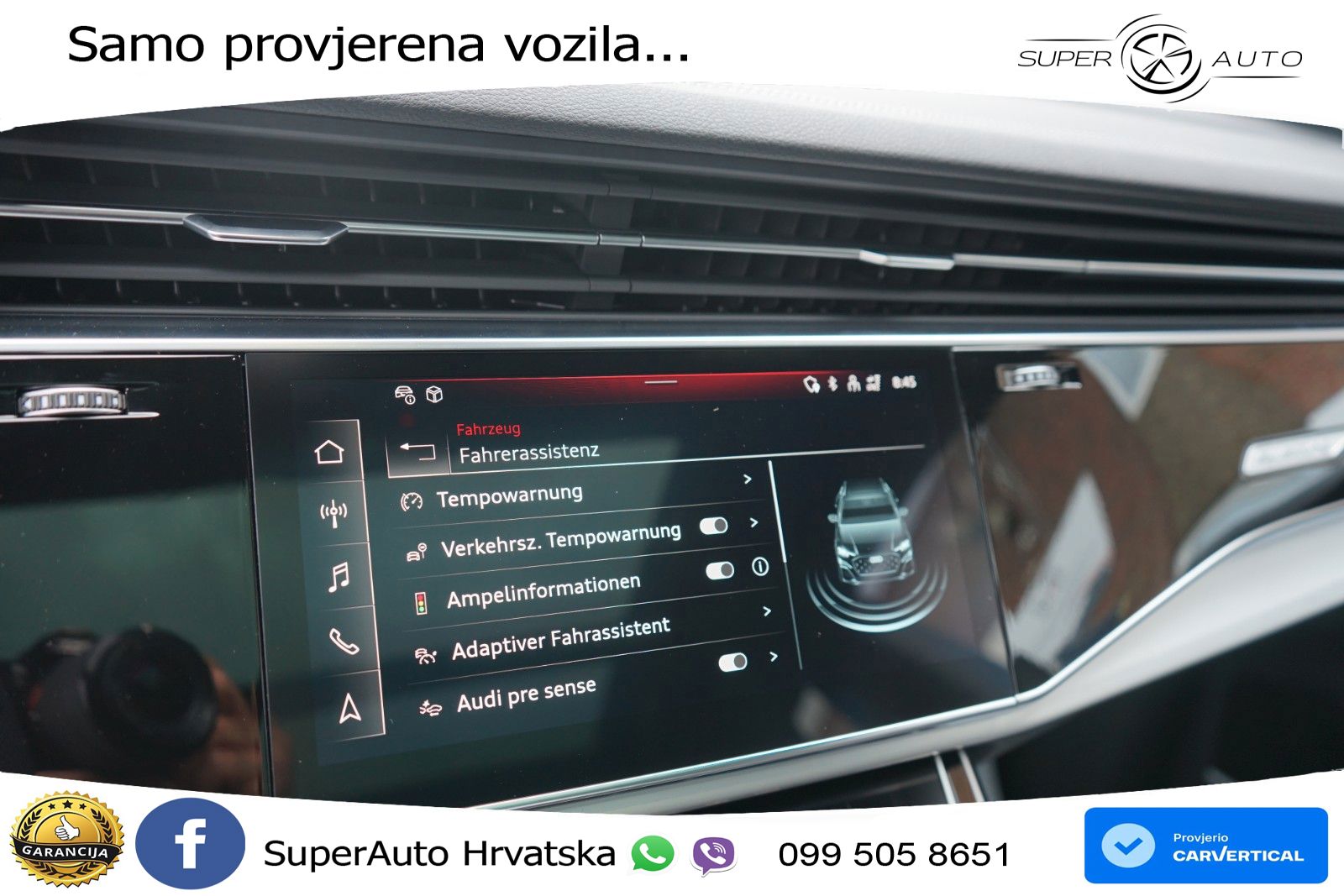 Audi Q8 50 TDI V6 (286 KS) quattro Tiptronic